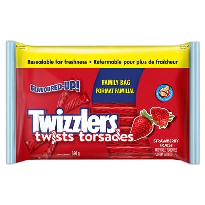 Twizzlers Torsades À La Fraise 680 g, 0,88 $/100g