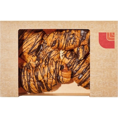 null Chocolate Croissant, 4-pack 4x80.0 g, $1.25/100g