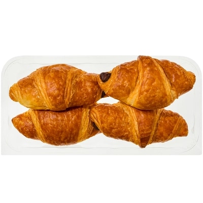 null Croissant au chocolat, paquet de 4 272 g, 1,84 $/100g