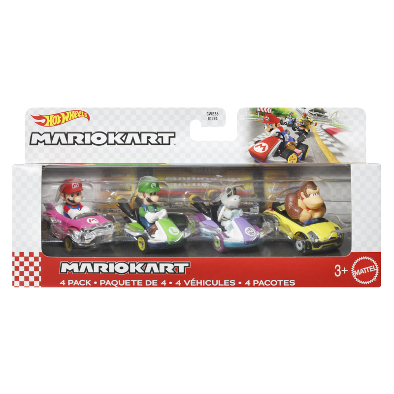 Mario Kart 4-PK Assortment