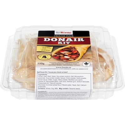 Bonte Donair Beef Donair Kit 550 g, $1.82/100g