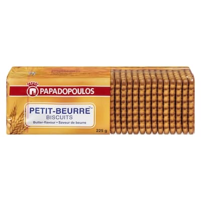 Papadopoulos Biscuits, Butter Flavoured 225 g, $1.02/100g