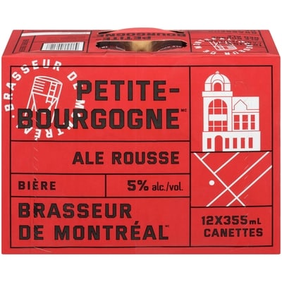 null Bière petite-bourgogne ale rousse (Pièce d’identité requise au moment du ramassage) 12x355.0 ml, 0,47 $/100ml
