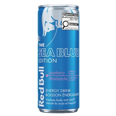 Red Bull Energy Drink, The Sea Blue Edition 250 ml, $1.32/100ml