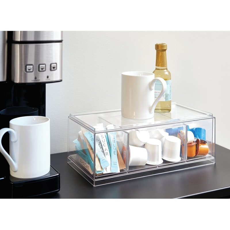 Tea Storage Organizer Clear