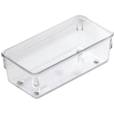 iDesign Linus Drawer Organizer Clear 3x6x2 1 ea, $5.50/1ea