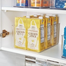 ビーズシェルバンブーBOX ② L iDesign Large Rectangle Bin Clear - 1 ea | Loblaws