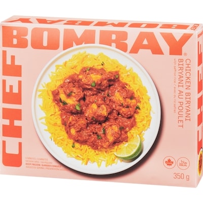 Biryani au poulet avec du riz safran mi-piquant