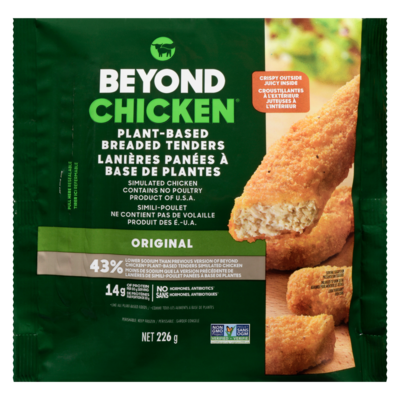 Beyond Meat Lanières de poulet à base de plantes 226 g, 3,76 $/100g