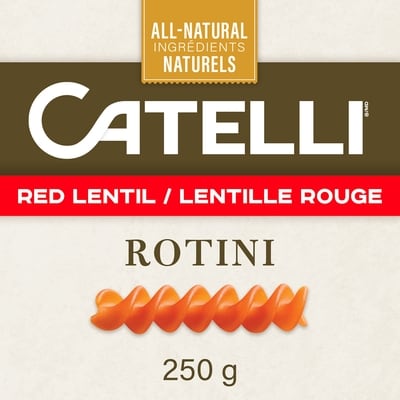 Catelli Red Lentil, Rotini Pasta 250 g, $2.12/100g
