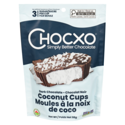 ChocXO Organic Dark Chocolate Lemon Crème Cups - 98 g | Zehrs