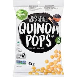 Ojas Vegan Quinoa Pops Quinoa Puffs Black Sea Salt 45 g, $13.31/100g