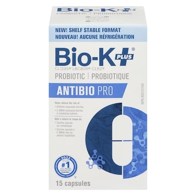 Bio K+ Probiotic Antibio Pro 15 ea, $1.93/1ea