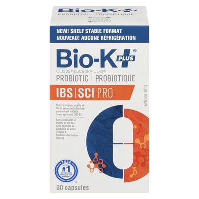 Bio K+ Probiotic Ibs Pro 30 ea, $1.47/1ea