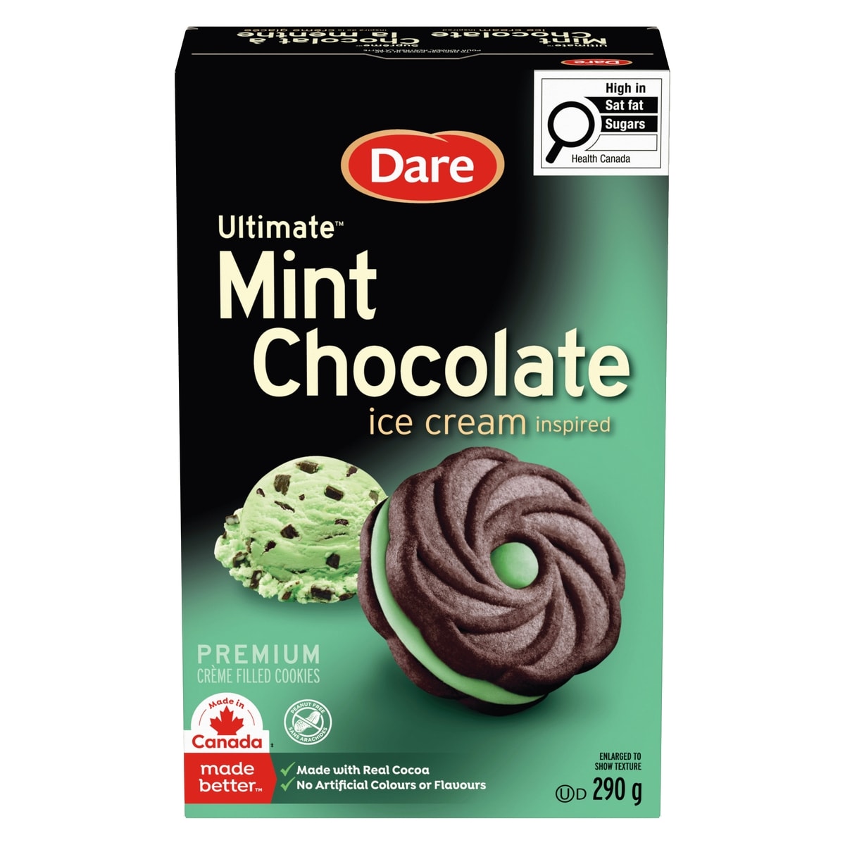 Dare Ultimate Cookies Mint Chocolate Ice Cream