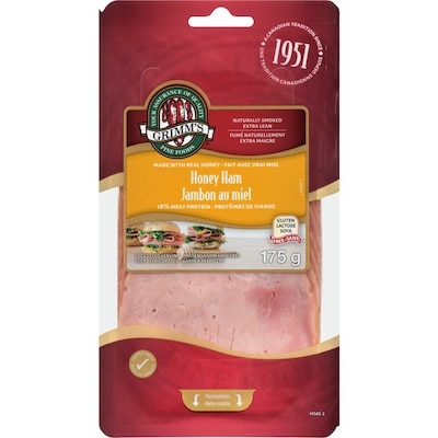 Grimm’s Jambon au miel fumé naturellement extra maigre 175 g, 3,42 $/100g