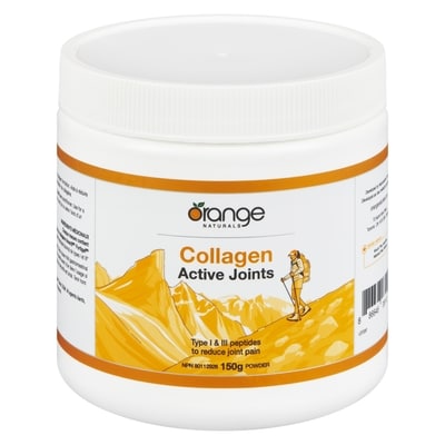Orange Naturals Collagen Active Joints 150 g, $25.99/100g