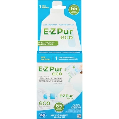 E-ZPUR Eco Concentrated Laundry Detergent Refill Lightly Scented 40 g, $27.48/100g