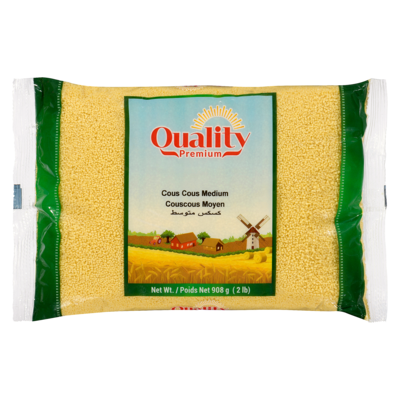 Quality Couscous moyen 0.907 kg, 0,36 $/100g
