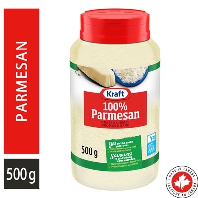 Kraft Grated Parmesan Cheese 500 g, $3.60/100g