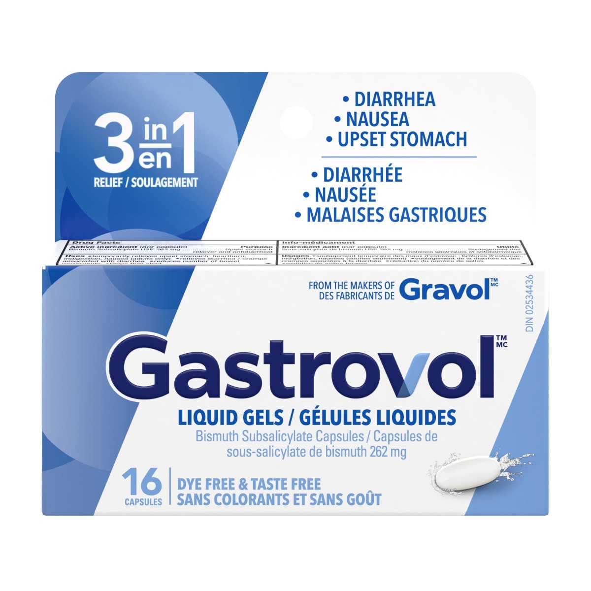 Gastrovol Liquid Gels 16 ea, $0.78/1ea