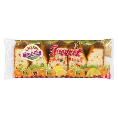 Crispy Gâteau fruit 380 g, 1,13 $/100g