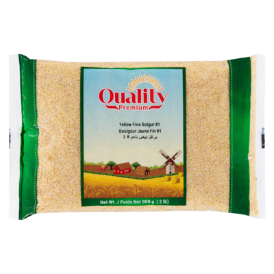 Quality Yellow Fine Bulgur 0.907 kg, $0.33/100g