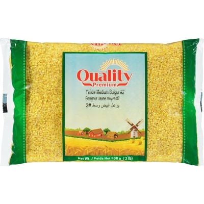 Quality Yellow Medium Bulgur #2 0.907 kg, $0.38/100g