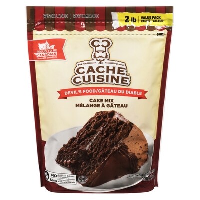 Cache Cuisine Cake Mix Devil's Food Value Pack 908 g, $0.71/100g