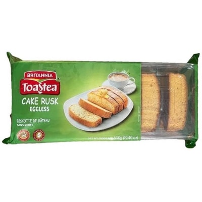 Britannia Eggless Cake Rusk 550 g, $1.27/100g