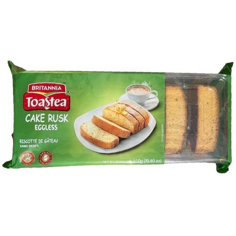 Eggless Cake Rusk