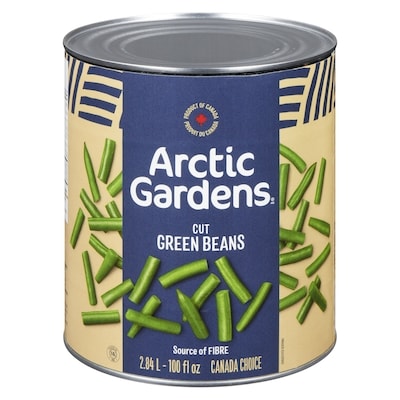 Arctic Gardens Cut Green Beans 2.84 l, $0.40/100ml