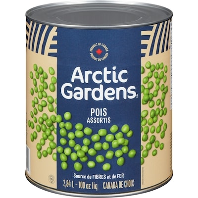 Arctic Gardens Pois assortis 2.84 l, 0,48 $/100ml