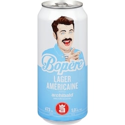 Archibald Archibald Bopère Beer American Lager (ID required at pick-up) 4x473.0 ml, $0.85/100ml
