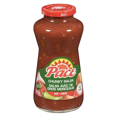 Pace Chunky Salsa Hot 642 ml, $0.94/100ml
