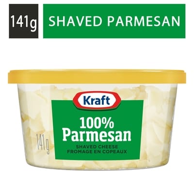 Kraft Fromage 100 % parmesan en copeaux 0.141 kg, 5,67 $/100g