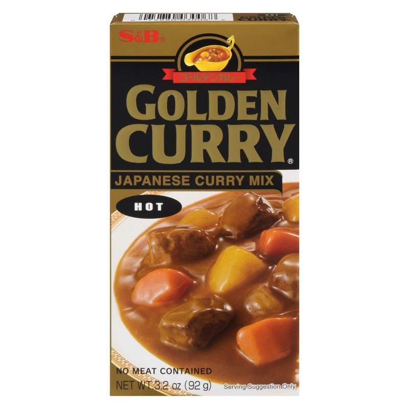 S&B Golden Curry Curry Roux Hot - 92 g | Zehrs