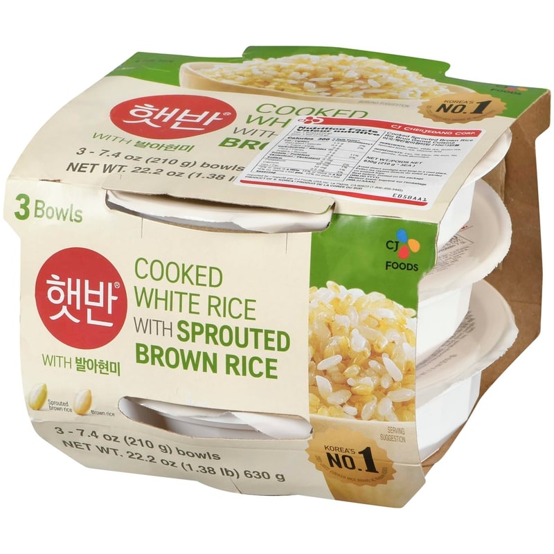 Cooked Sprouted Brown Rice