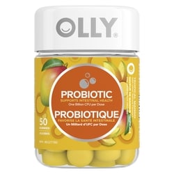 OLLY Probiotic Tropical Mango 50 Gummies 50 ea, $0.38/1ea