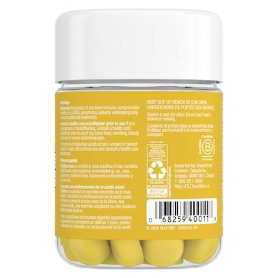 Probiotique Saveur de Mangue Tropicale 50 Bonbons de Gélatine