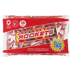 Regal Rockets Candy Rolls 1 kg, $0.80/100g