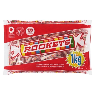 Regal Rockets Candy Rolls 1 kg, $1.20/100g