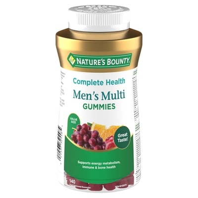 Nature's Bounty Men's Multivitamin Gummies 140 ea, $0.16/1ea