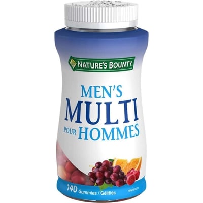 Nature's Bounty Men's Multivitamin Gummies 140 ea, $0.17/1ea