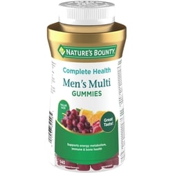 Nature’s Bounty Multivitamines gélifiées pour hommes 140 ea, 0,15 $/1ch