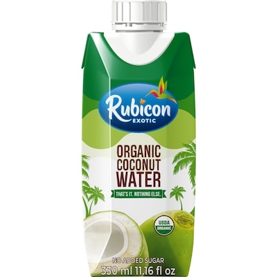 Rubicon Organic Coconut Water 330 ml, $1.06/100ml