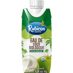 Rubicon Eau de coco biologique 330 ml, 1,06 $/100ml