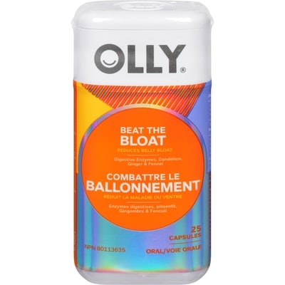 OLLY Beat The Bloat 25 ea, $1.18/1ea
