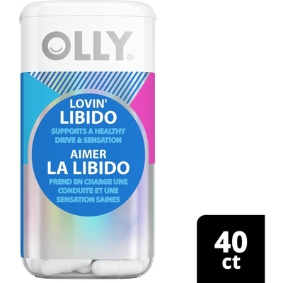 OLLY Supplement Capsules Support Physical Aspects Of Drive & Sensation Lovin' Libido 40 ea, $0.75/1ea