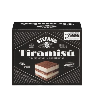null Tiramisù traditionnel 450 g, 3,33 $/100g
